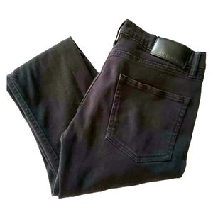 UH DENIM men's black skinny Jeans 32×32